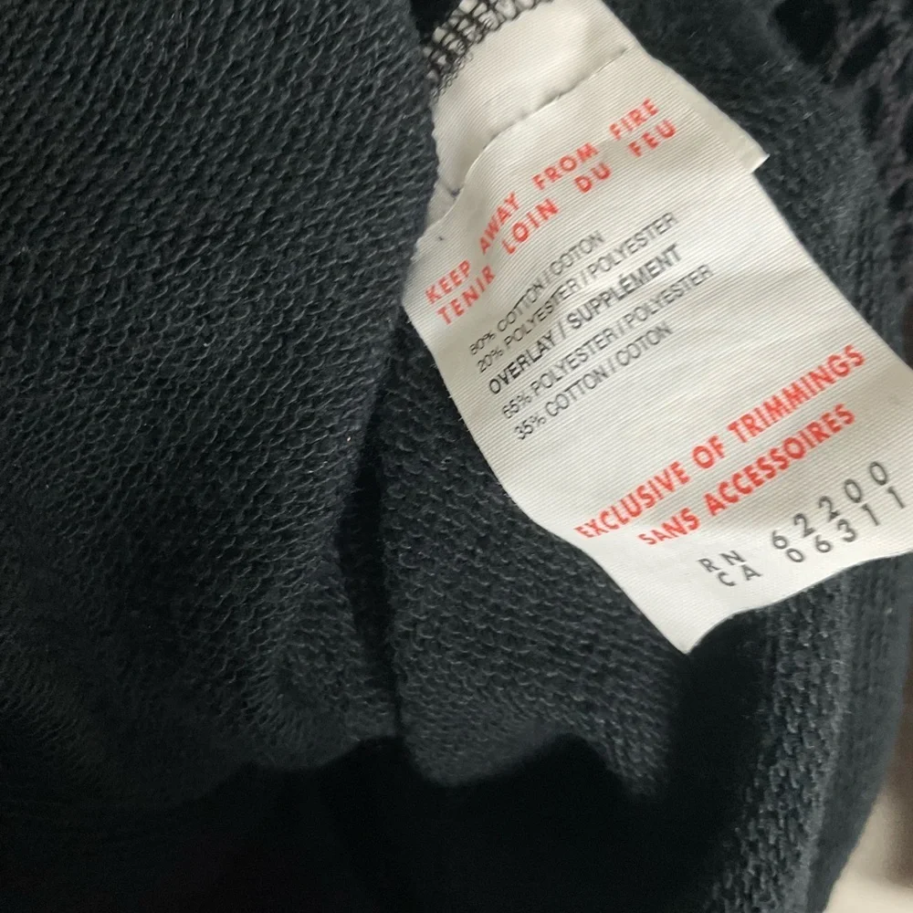 PUMA SPORT LIFESTYLE MESH CREWNECK SWEATSHIRT - BLACK - MEN’S SIZE LARGE